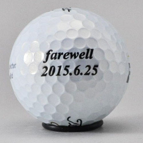 持込みボール ロゴ入れ