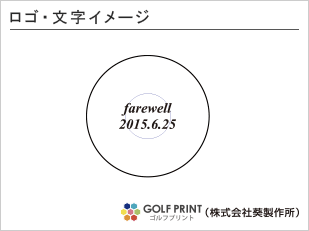 持込みボール ロゴ入れ